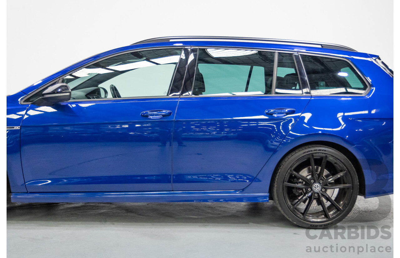 9/2015 Volkswagen Golf R Wolfsburg Edition (AWD) AU MY16 4d Wagon Lapiz Blue Metallic Turbo 2.0L