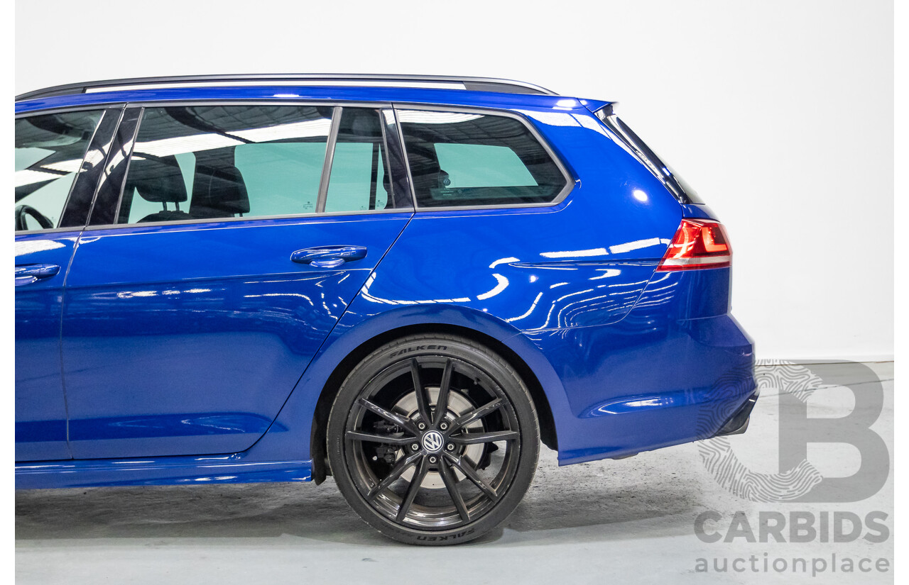 9/2015 Volkswagen Golf R Wolfsburg Edition (AWD) AU MY16 4d Wagon Lapiz Blue Metallic Turbo 2.0L