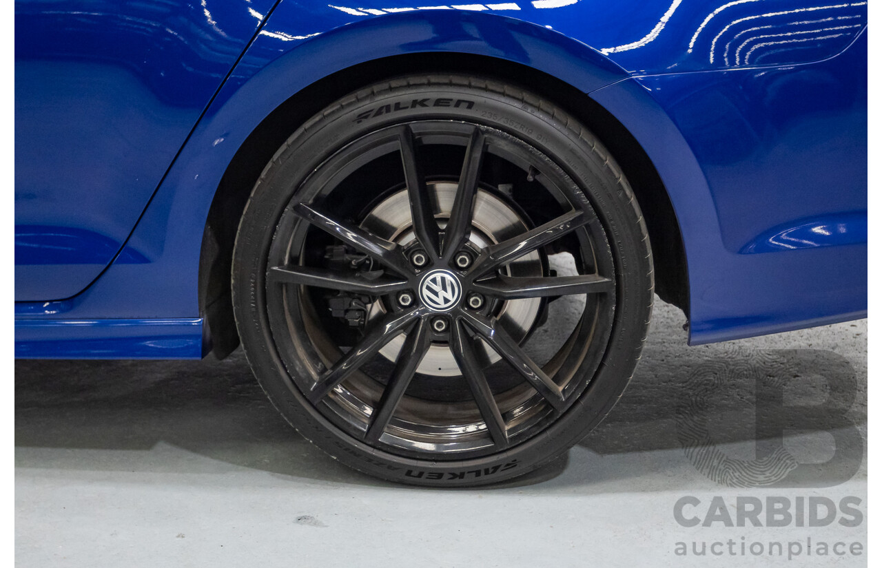 9/2015 Volkswagen Golf R Wolfsburg Edition (AWD) AU MY16 4d Wagon Lapiz Blue Metallic Turbo 2.0L