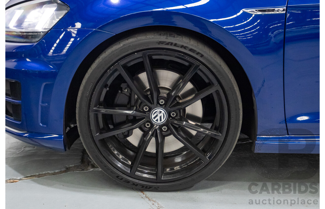 9/2015 Volkswagen Golf R Wolfsburg Edition (AWD) AU MY16 4d Wagon Lapiz Blue Metallic Turbo 2.0L