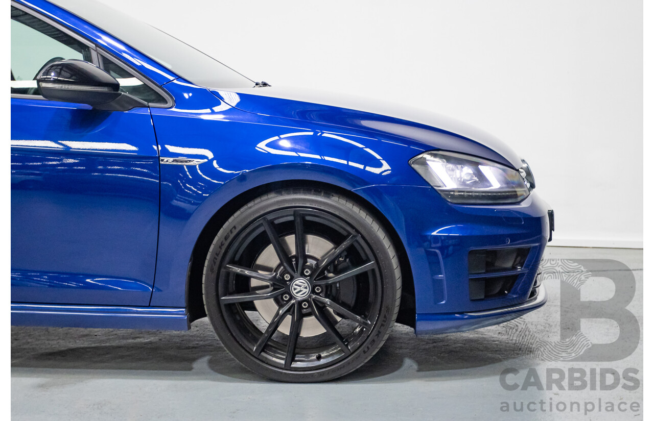 9/2015 Volkswagen Golf R Wolfsburg Edition (AWD) AU MY16 4d Wagon Lapiz Blue Metallic Turbo 2.0L