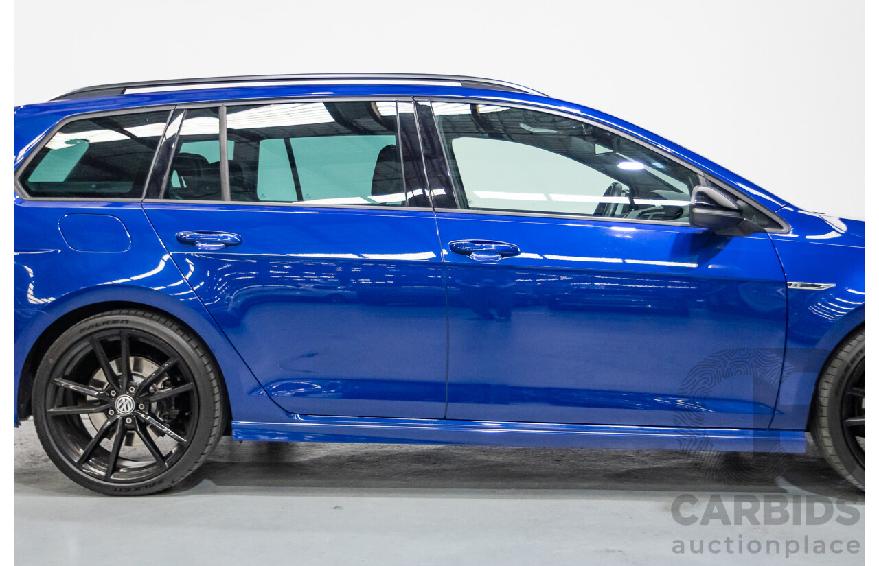 9/2015 Volkswagen Golf R Wolfsburg Edition (AWD) AU MY16 4d Wagon Lapiz Blue Metallic Turbo 2.0L