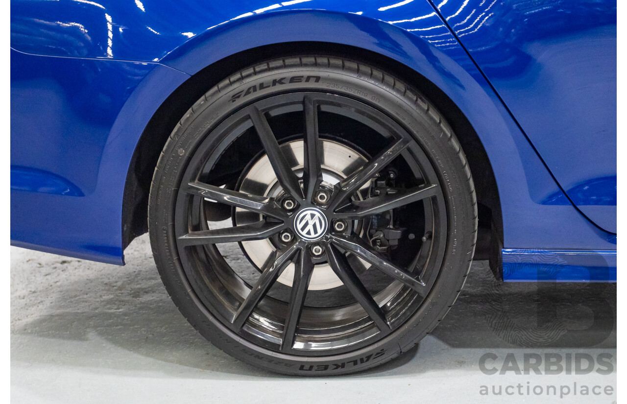 9/2015 Volkswagen Golf R Wolfsburg Edition (AWD) AU MY16 4d Wagon Lapiz Blue Metallic Turbo 2.0L