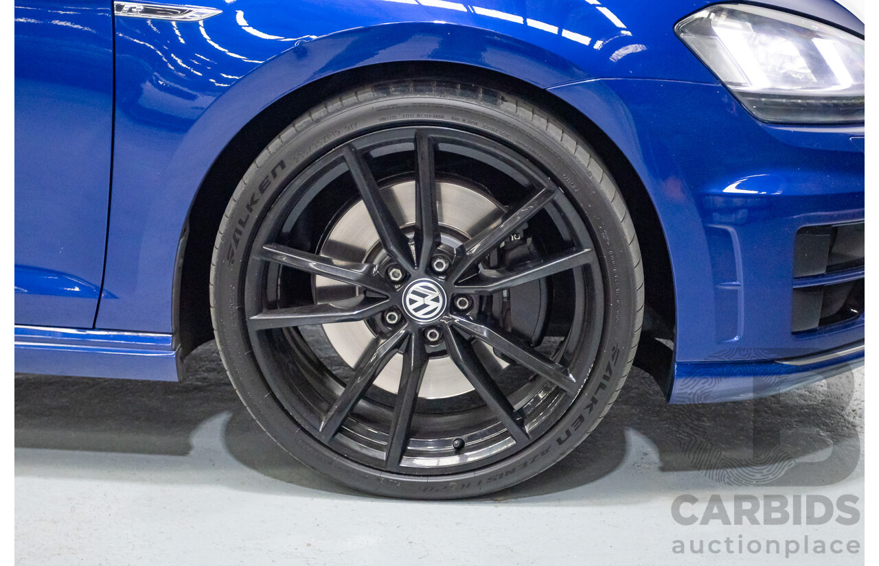 9/2015 Volkswagen Golf R Wolfsburg Edition (AWD) AU MY16 4d Wagon Lapiz Blue Metallic Turbo 2.0L