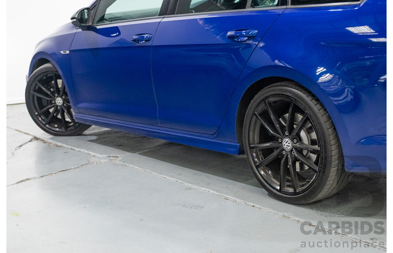 9/2015 Volkswagen Golf R Wolfsburg Edition (AWD) AU MY16 4d Wagon Lapiz Blue Metallic Turbo 2.0L