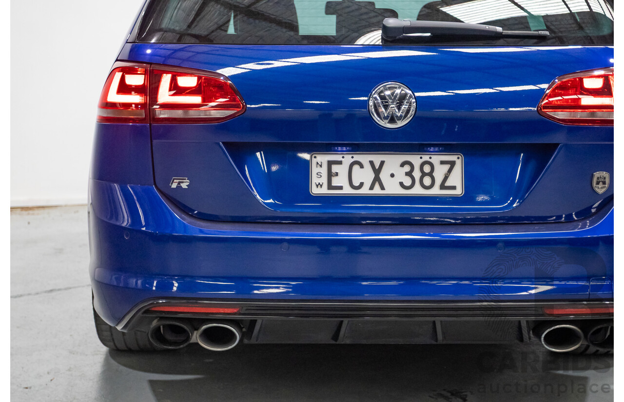 9/2015 Volkswagen Golf R Wolfsburg Edition (AWD) AU MY16 4d Wagon Lapiz Blue Metallic Turbo 2.0L