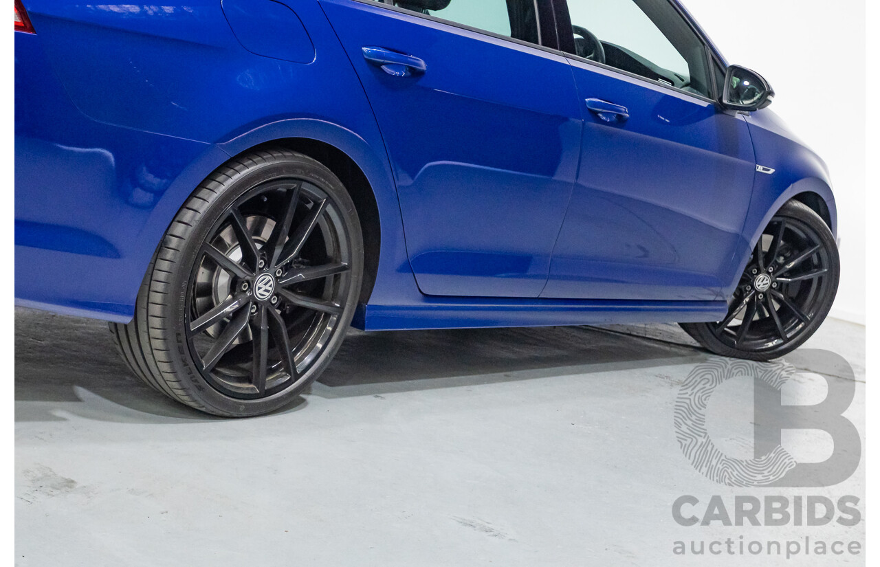 9/2015 Volkswagen Golf R Wolfsburg Edition (AWD) AU MY16 4d Wagon Lapiz Blue Metallic Turbo 2.0L