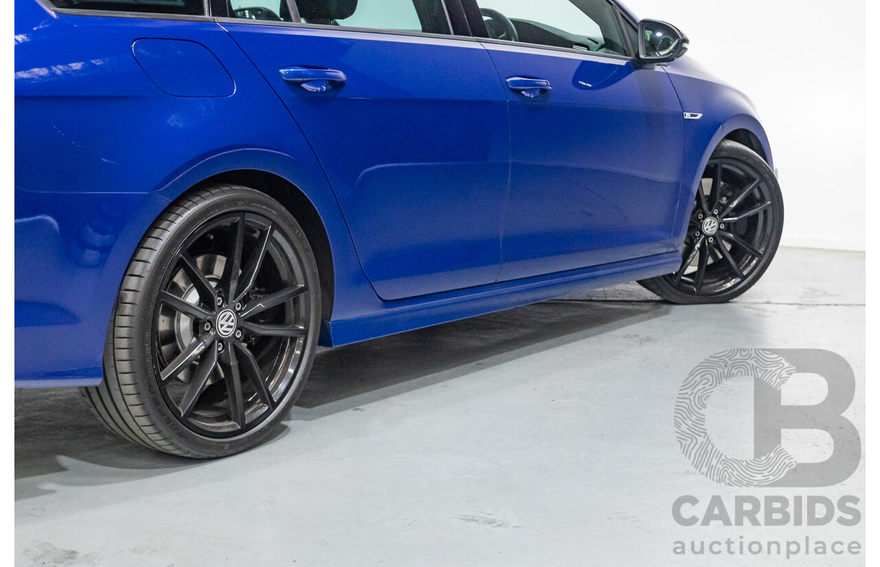 9/2015 Volkswagen Golf R Wolfsburg Edition (AWD) AU MY16 4d Wagon Lapiz Blue Metallic Turbo 2.0L