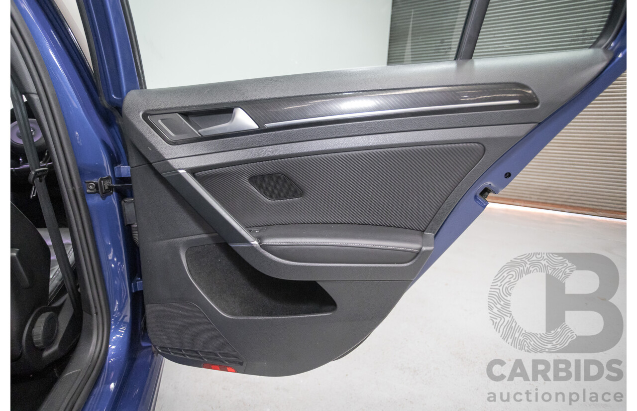 9/2015 Volkswagen Golf R Wolfsburg Edition (AWD) AU MY16 4d Wagon Lapiz Blue Metallic Turbo 2.0L