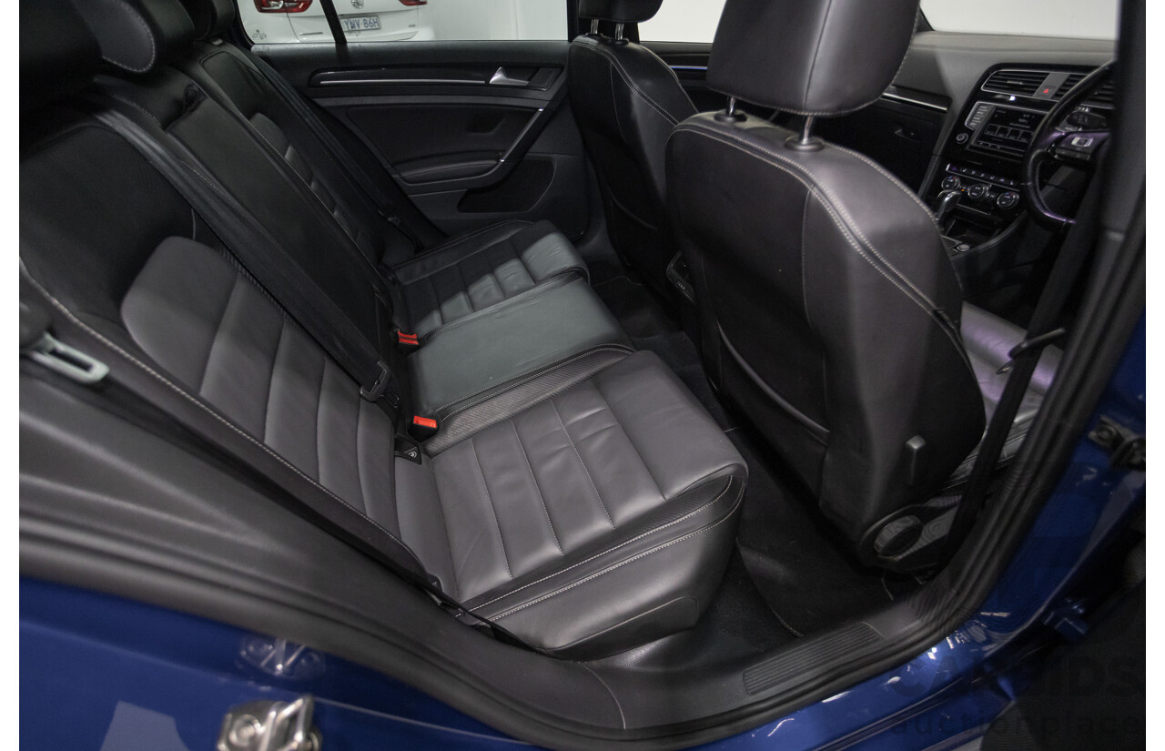 9/2015 Volkswagen Golf R Wolfsburg Edition (AWD) AU MY16 4d Wagon Lapiz Blue Metallic Turbo 2.0L