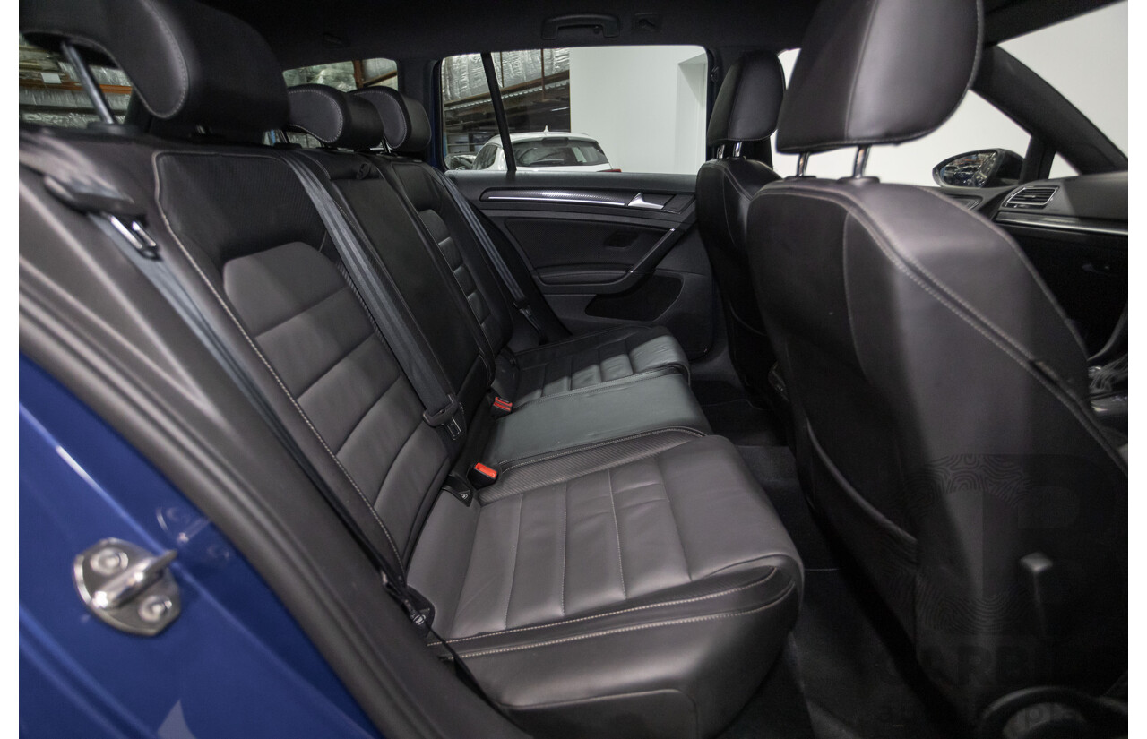 9/2015 Volkswagen Golf R Wolfsburg Edition (AWD) AU MY16 4d Wagon Lapiz Blue Metallic Turbo 2.0L