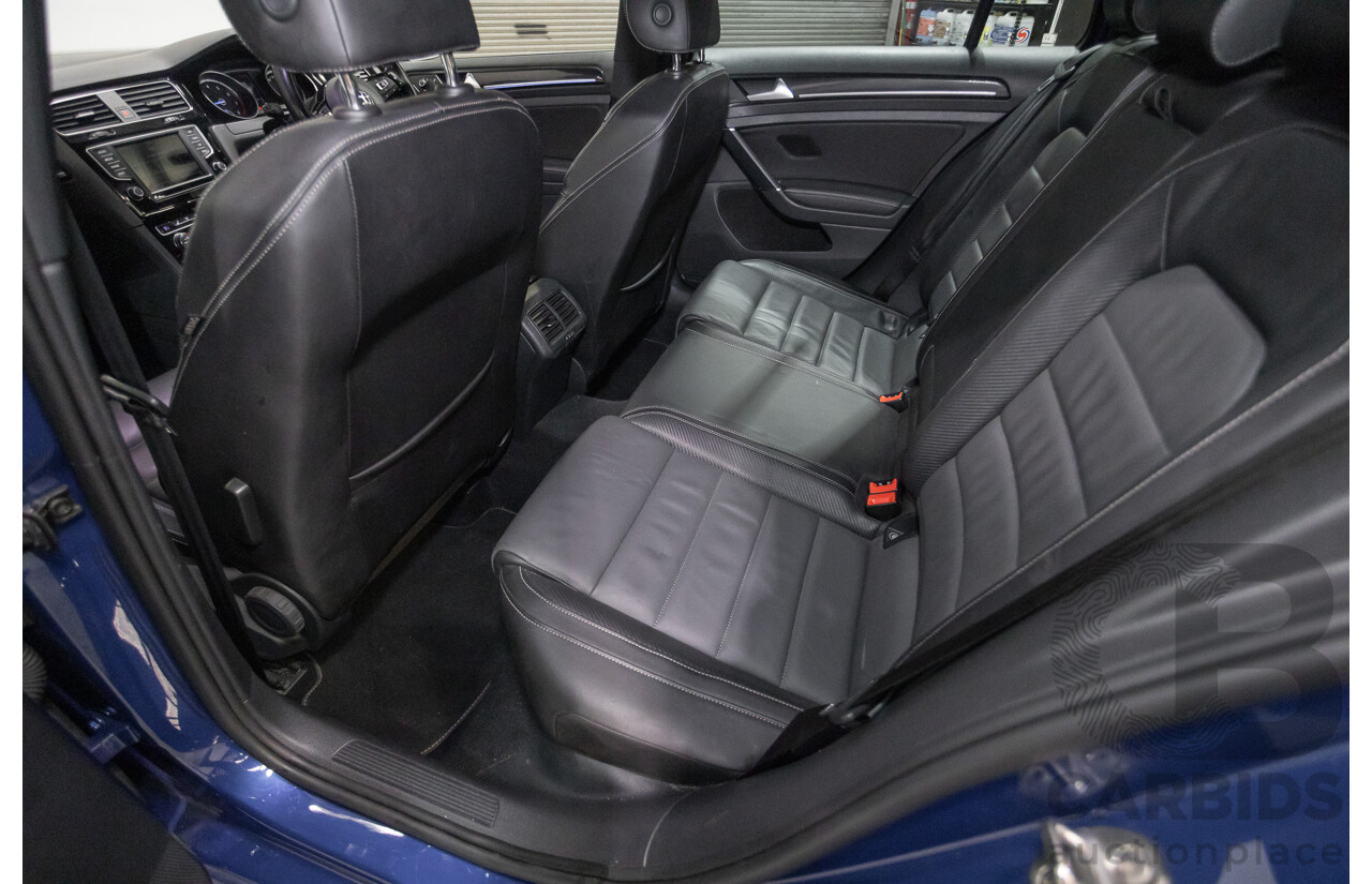 9/2015 Volkswagen Golf R Wolfsburg Edition (AWD) AU MY16 4d Wagon Lapiz Blue Metallic Turbo 2.0L