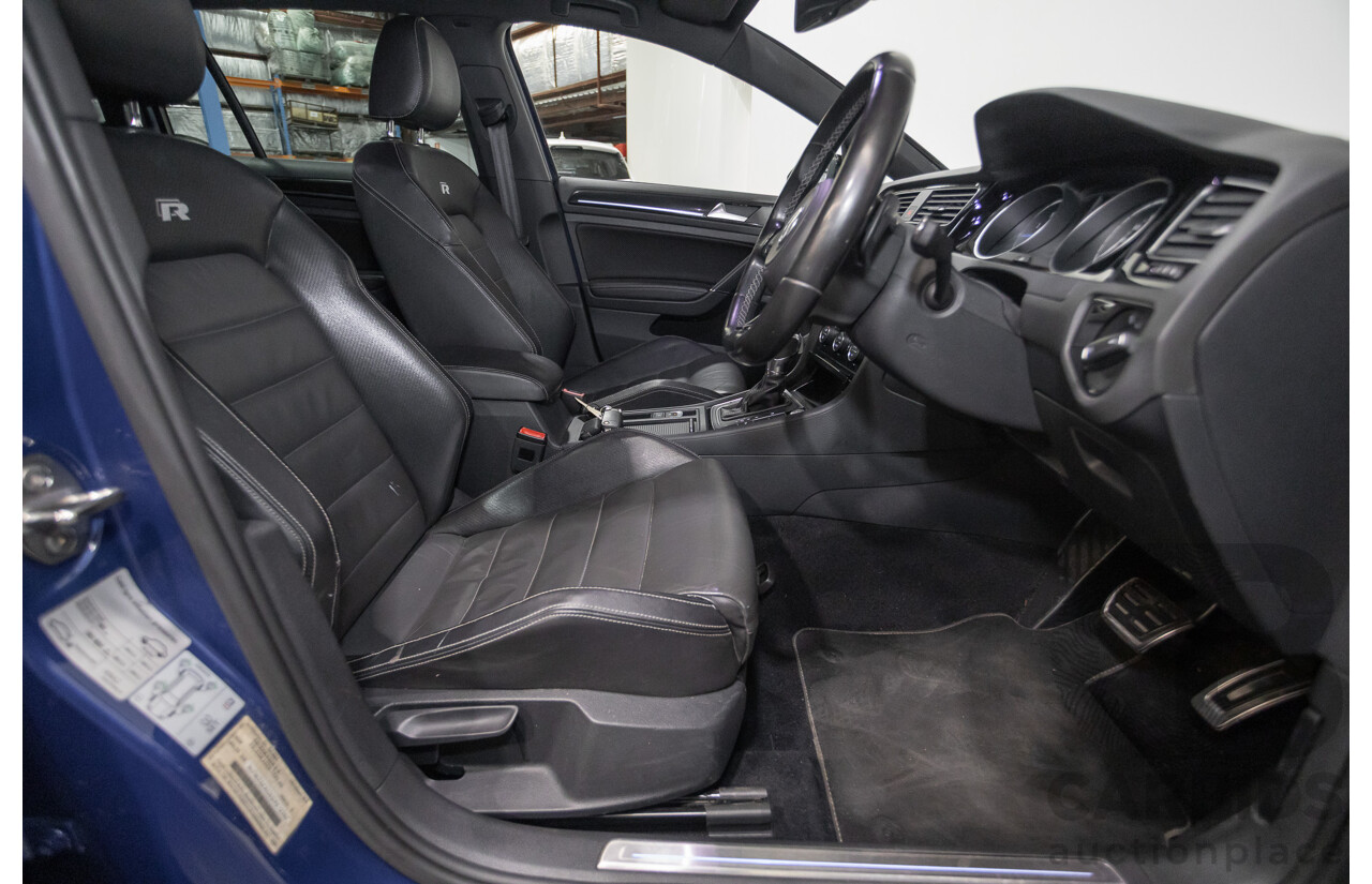 9/2015 Volkswagen Golf R Wolfsburg Edition (AWD) AU MY16 4d Wagon Lapiz Blue Metallic Turbo 2.0L