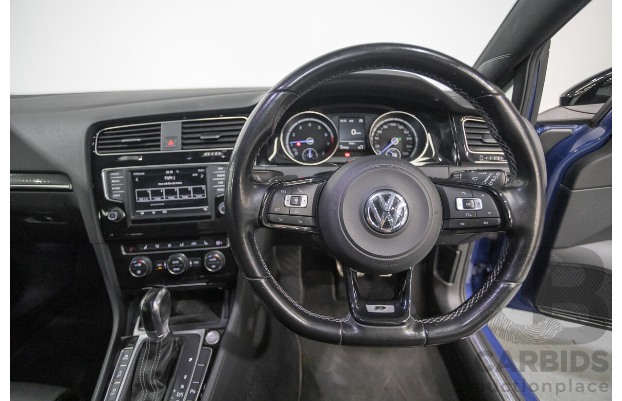 9/2015 Volkswagen Golf R Wolfsburg Edition (AWD) AU MY16 4d Wagon Lapiz Blue Metallic Turbo 2.0L