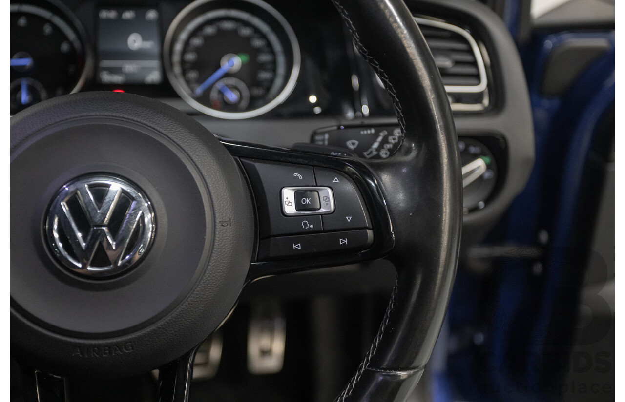 9/2015 Volkswagen Golf R Wolfsburg Edition (AWD) AU MY16 4d Wagon Lapiz Blue Metallic Turbo 2.0L