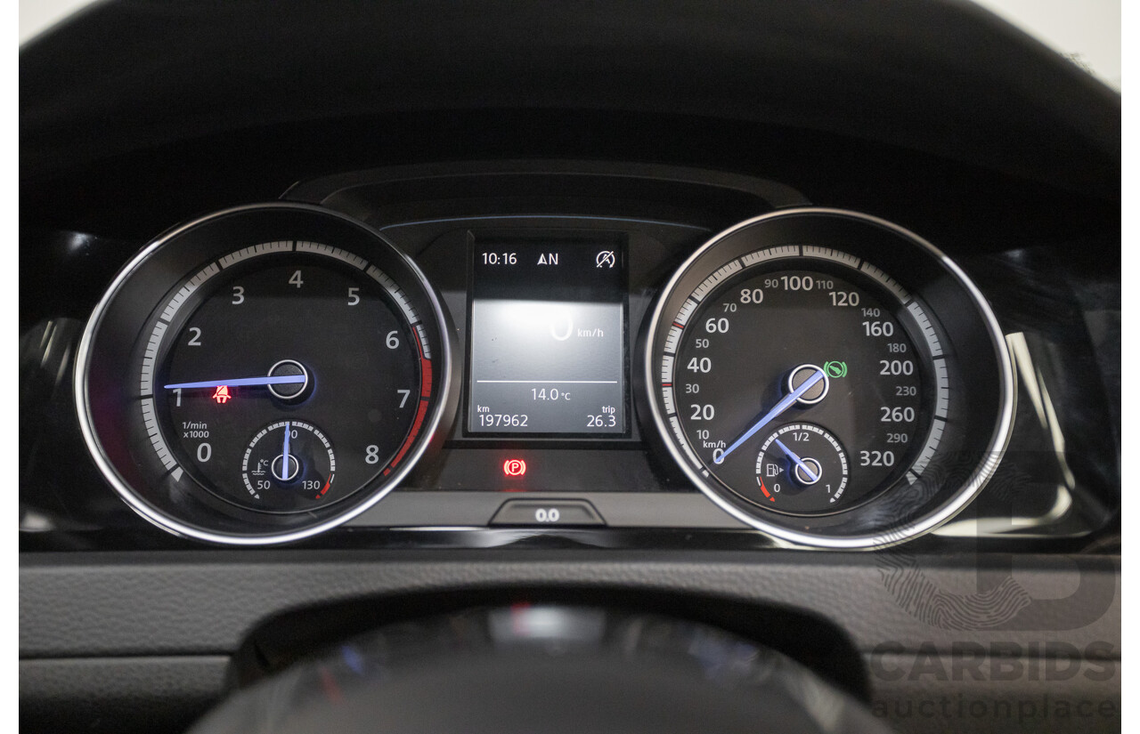 9/2015 Volkswagen Golf R Wolfsburg Edition (AWD) AU MY16 4d Wagon Lapiz Blue Metallic Turbo 2.0L