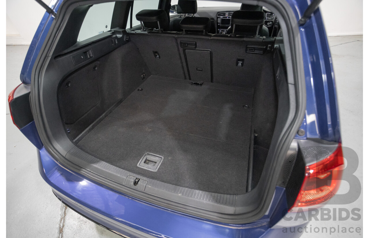 9/2015 Volkswagen Golf R Wolfsburg Edition (AWD) AU MY16 4d Wagon Lapiz Blue Metallic Turbo 2.0L