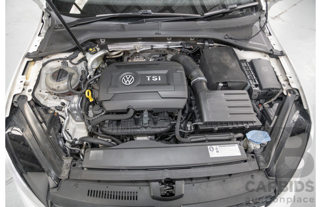 4/2016 Volkswagen Golf Alltrack 132 TSI (AWD) AU MY16 4d Wagon Pure White Turbo 1.8L