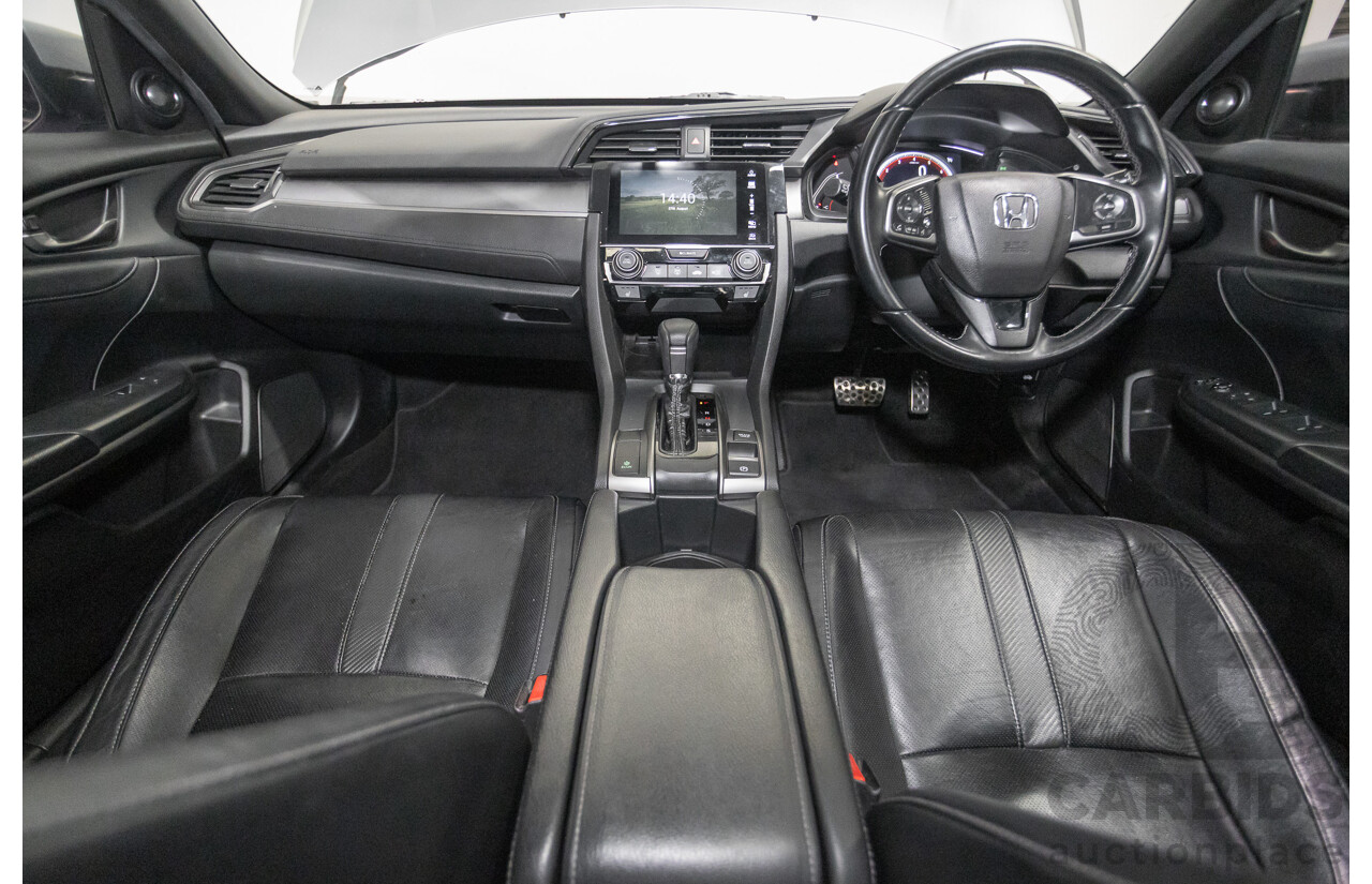 03/2018 Honda Civic RS MY17 5D Hatchback Lunar Silver Metallic Turbo 1.5L