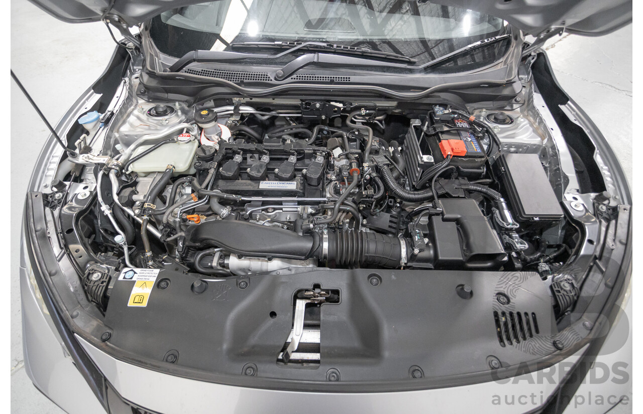 03/2018 Honda Civic RS MY17 5D Hatchback Lunar Silver Metallic Turbo 1.5L
