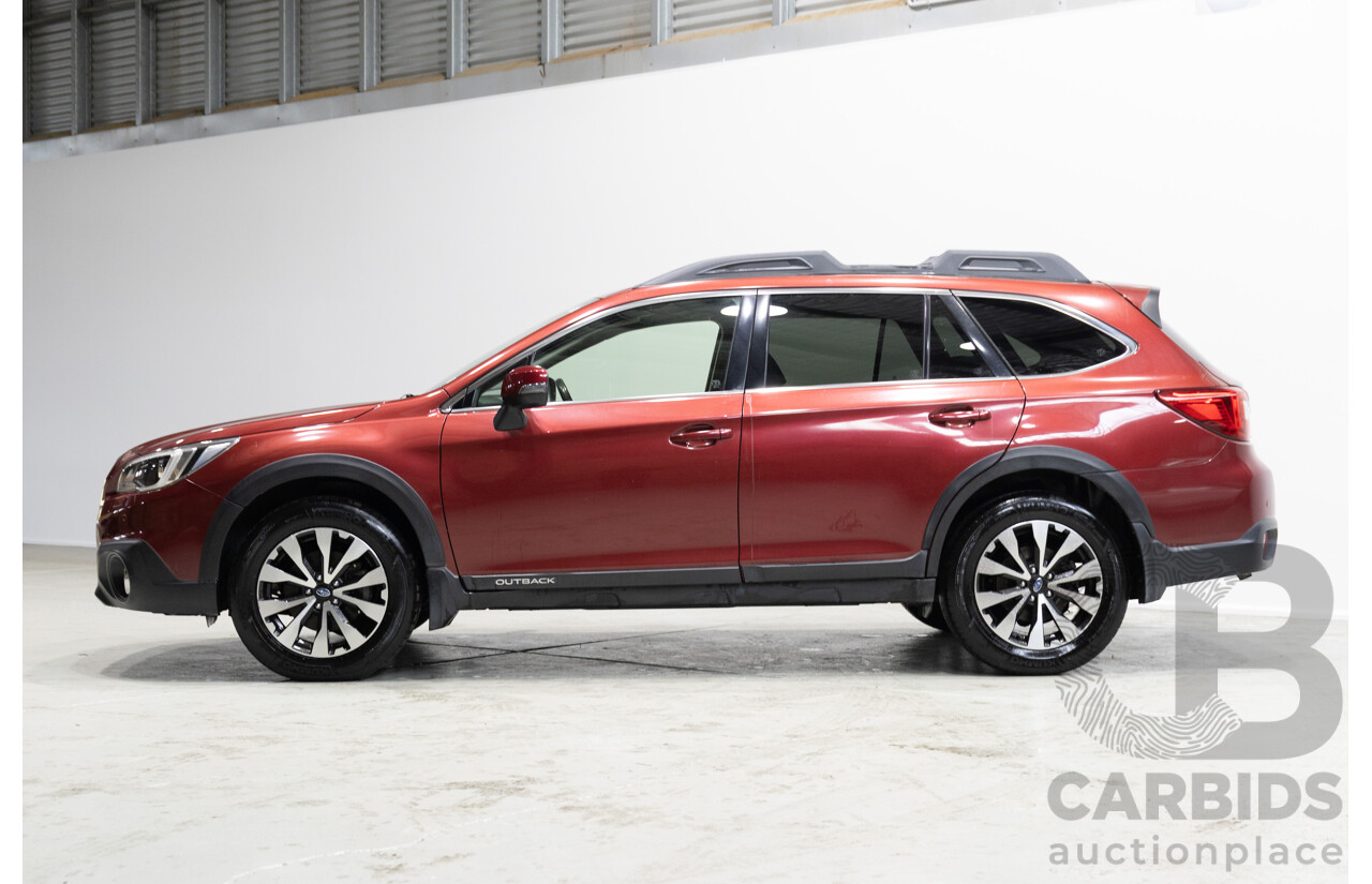 12/2016 Subaru Outback 2.5i Premium (AWD) MY16 4d Wagon Red 2.5L