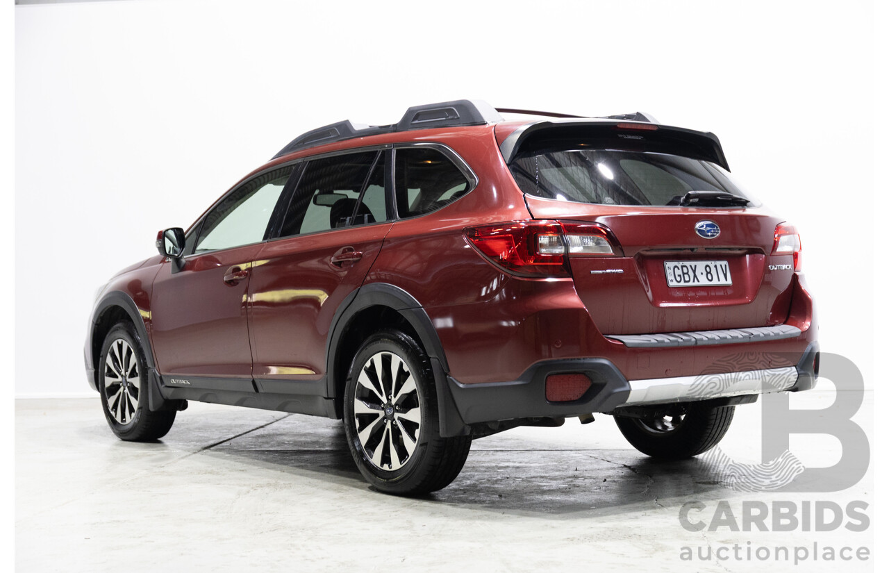 12/2016 Subaru Outback 2.5i Premium (AWD) MY16 4d Wagon Red 2.5L