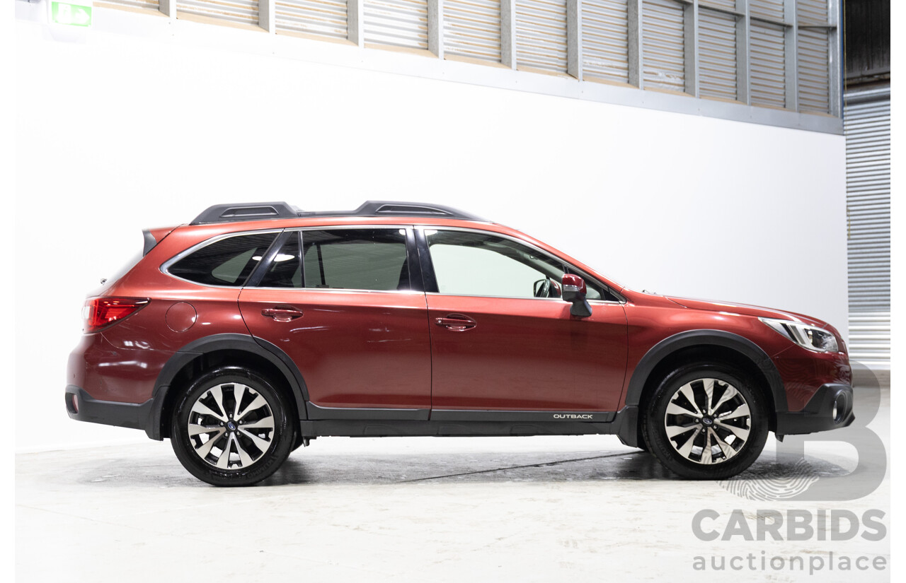 12/2016 Subaru Outback 2.5i Premium (AWD) MY16 4d Wagon Red 2.5L