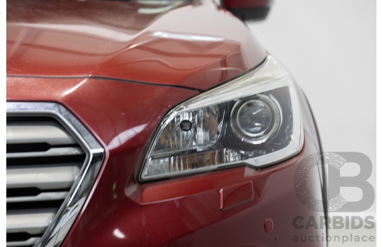12/2016 Subaru Outback 2.5i Premium (AWD) MY16 4d Wagon Red 2.5L
