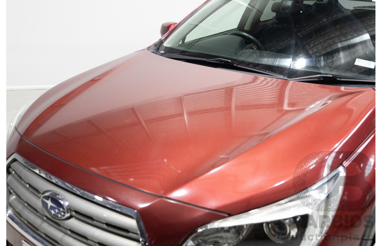 12/2016 Subaru Outback 2.5i Premium (AWD) MY16 4d Wagon Red 2.5L
