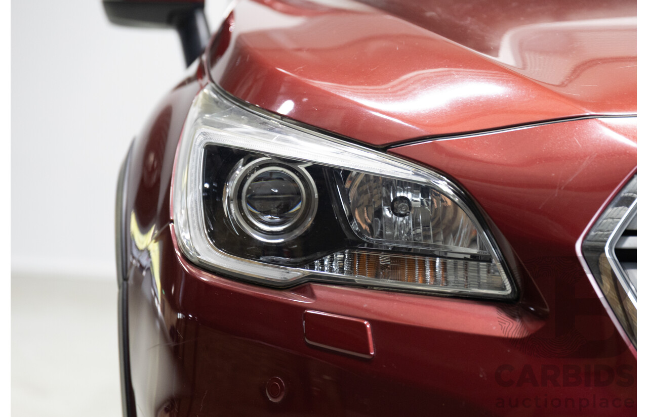 12/2016 Subaru Outback 2.5i Premium (AWD) MY16 4d Wagon Red 2.5L