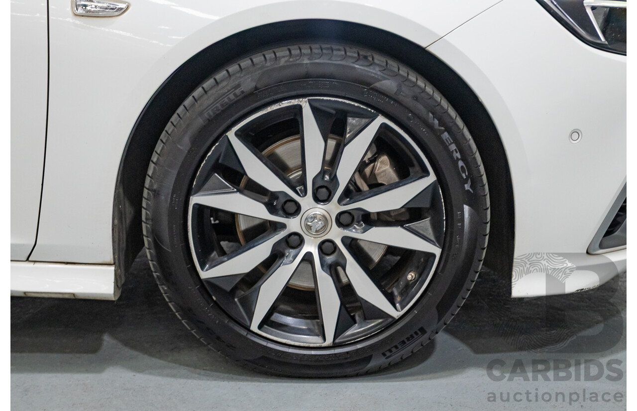 08/2019 Holden Commodore RS ZB 4D Sportwagon Summit White Turbo 2.0L