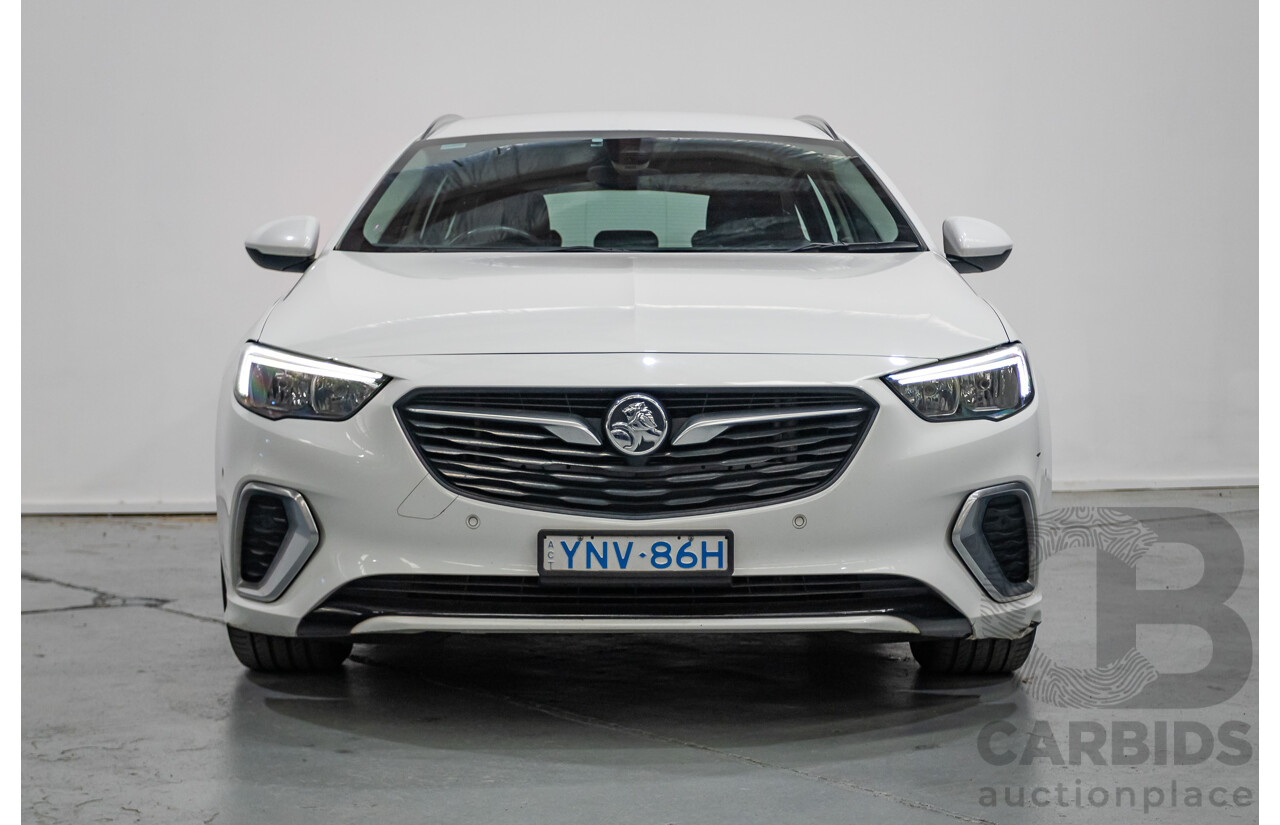 08/2019 Holden Commodore RS ZB 4D Sportwagon Summit White Turbo 2.0L