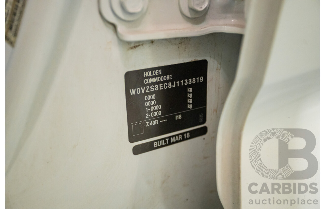 08/2019 Holden Commodore RS ZB 4D Sportwagon Summit White Turbo 2.0L