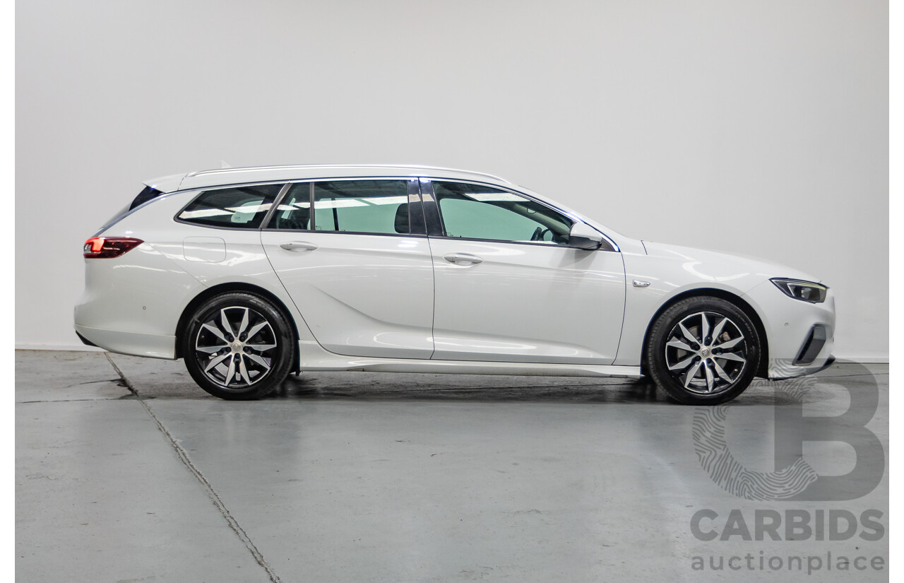 08/2019 Holden Commodore RS ZB 4D Sportwagon Summit White Turbo 2.0L