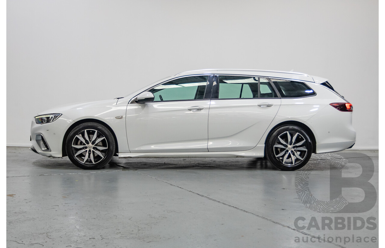 08/2019 Holden Commodore RS ZB 4D Sportwagon Summit White Turbo 2.0L