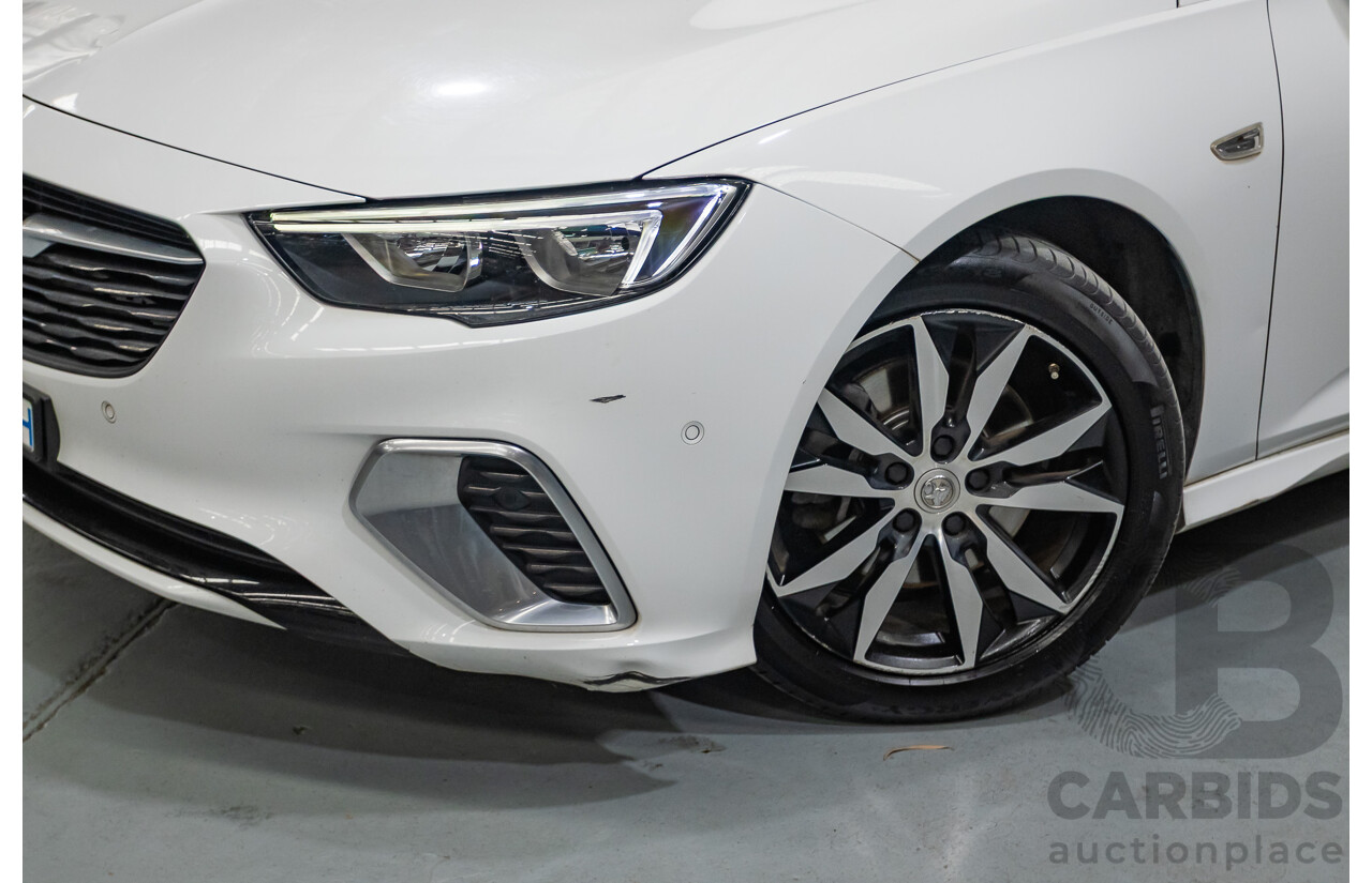 08/2019 Holden Commodore RS ZB 4D Sportwagon Summit White Turbo 2.0L