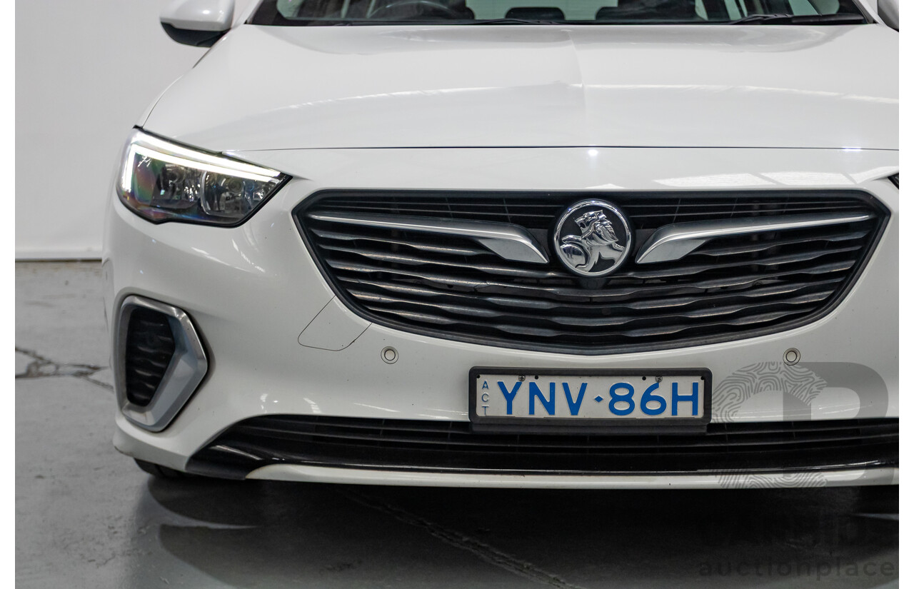 08/2019 Holden Commodore RS ZB 4D Sportwagon Summit White Turbo 2.0L