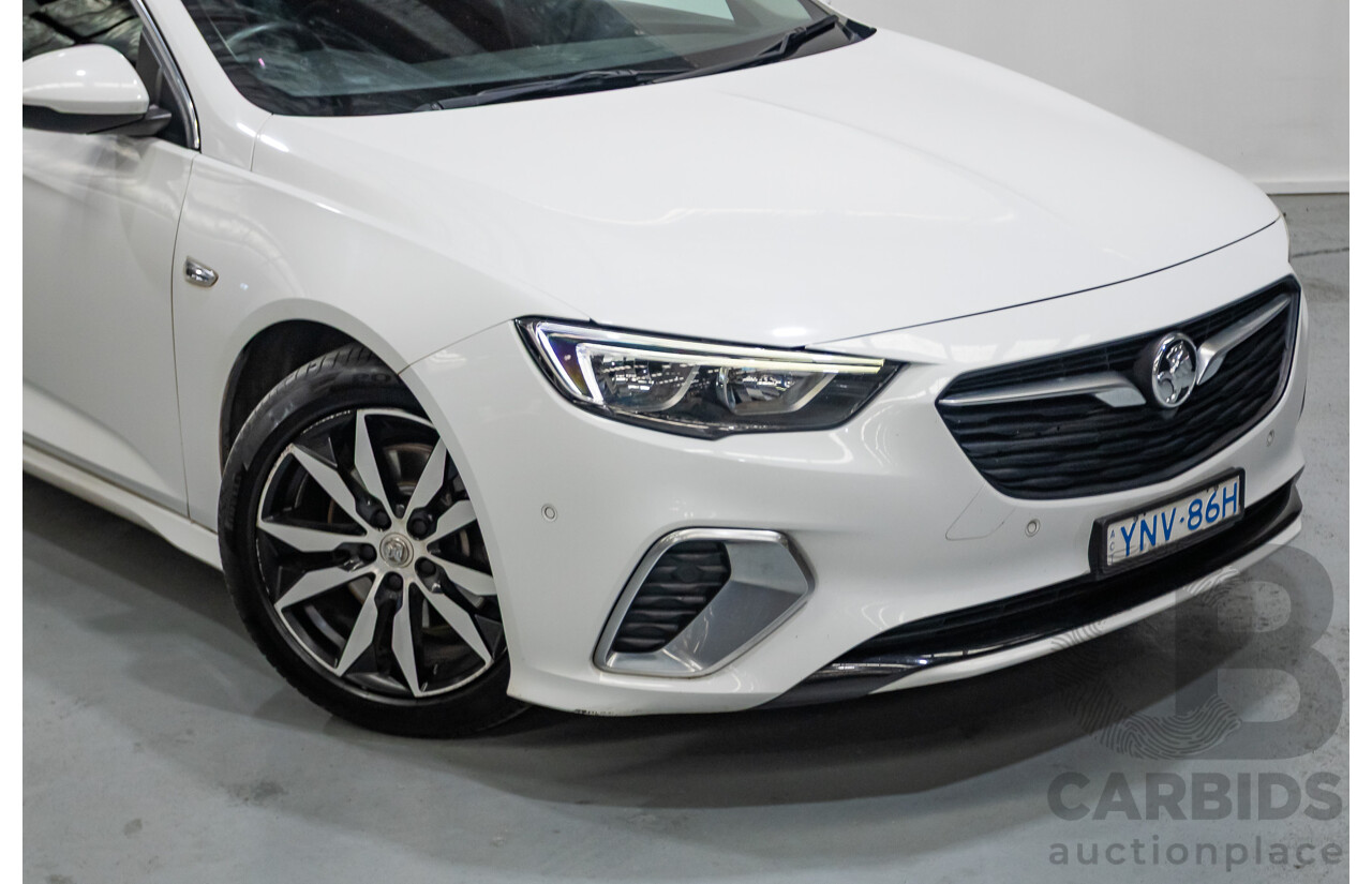 08/2019 Holden Commodore RS ZB 4D Sportwagon Summit White Turbo 2.0L
