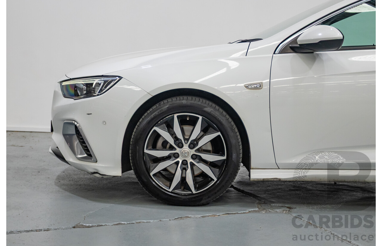 08/2019 Holden Commodore RS ZB 4D Sportwagon Summit White Turbo 2.0L
