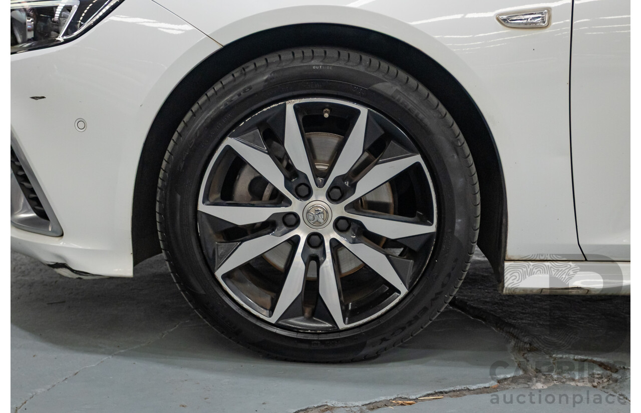 08/2019 Holden Commodore RS ZB 4D Sportwagon Summit White Turbo 2.0L