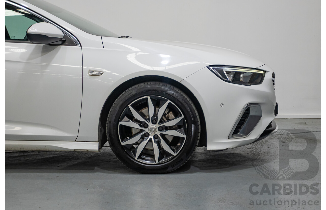 08/2019 Holden Commodore RS ZB 4D Sportwagon Summit White Turbo 2.0L