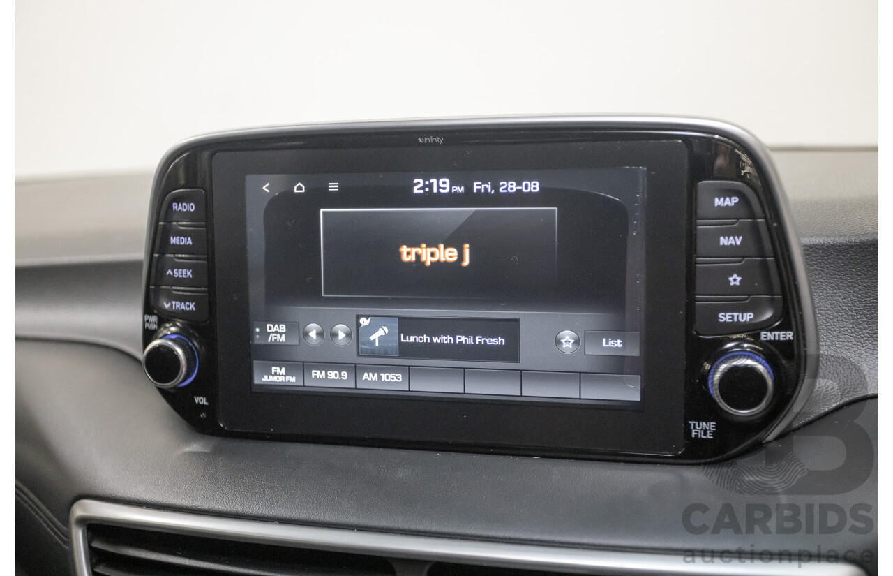 9/2020 Hyundai Tucson Active X TL4 MY21 4d Wagon Ash Black Pearl 2.0L