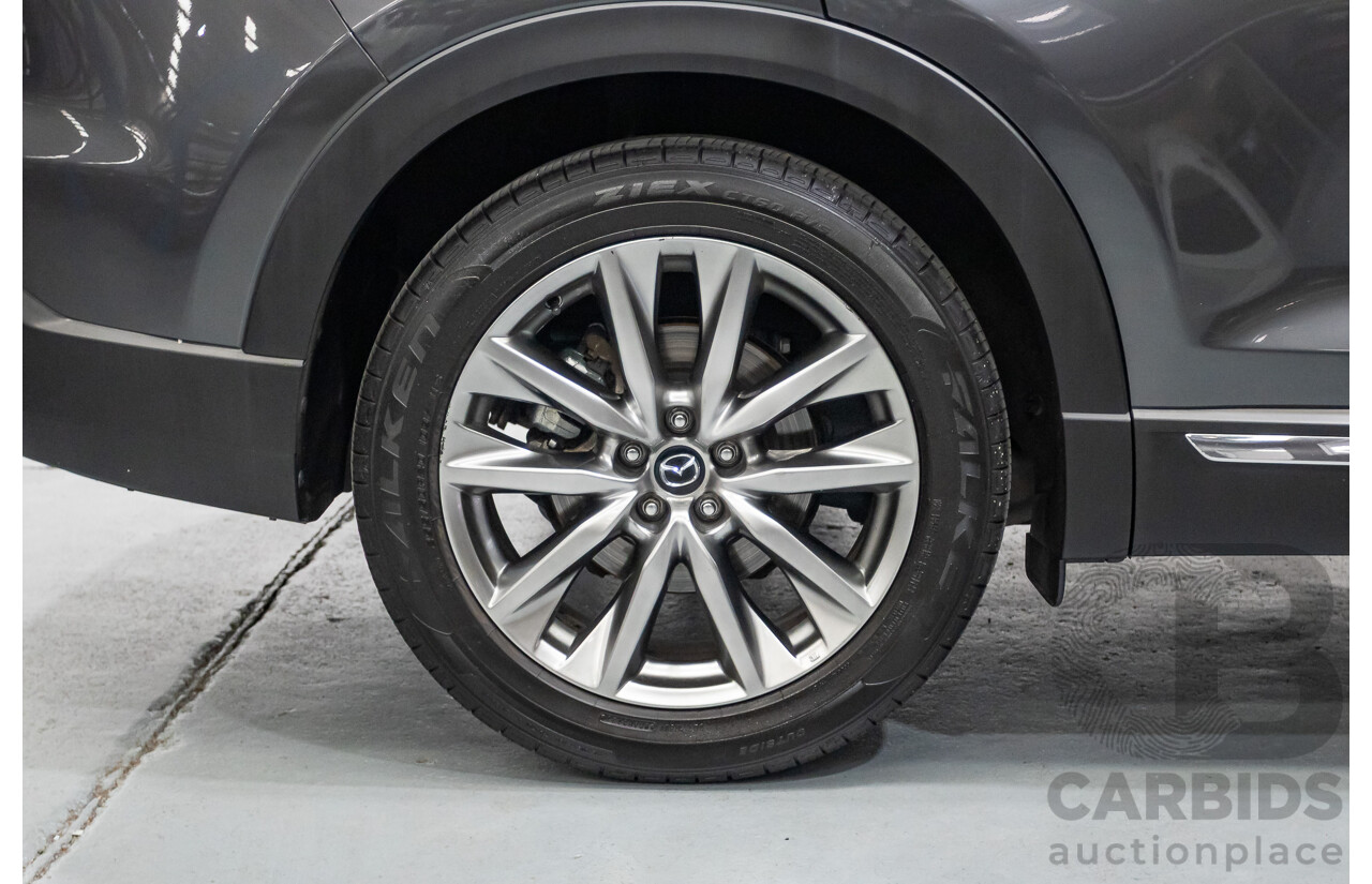 3/2018 Mazda CX-9 GT MY18 4d Wagon Machine Gray Metallic Turbo 2.5L - 7 Seater