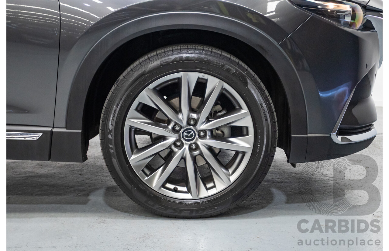 3/2018 Mazda CX-9 GT MY18 4d Wagon Machine Gray Metallic Turbo 2.5L - 7 Seater