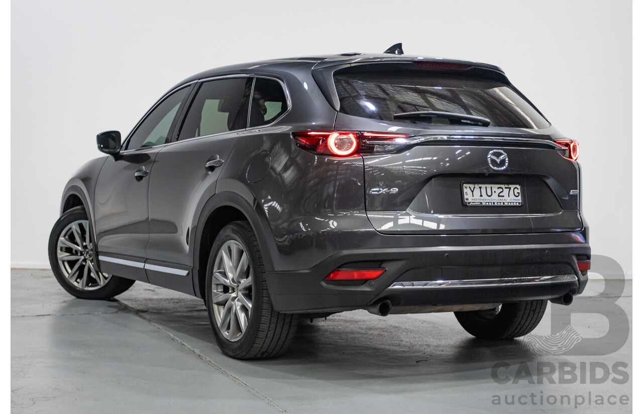 3/2018 Mazda CX-9 GT MY18 4d Wagon Machine Gray Metallic Turbo 2.5L - 7 Seater