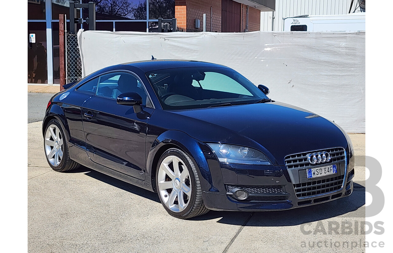 01/2008 Audi TT 2.0 TFSI 8J 2d Coupe Blue 2.0L