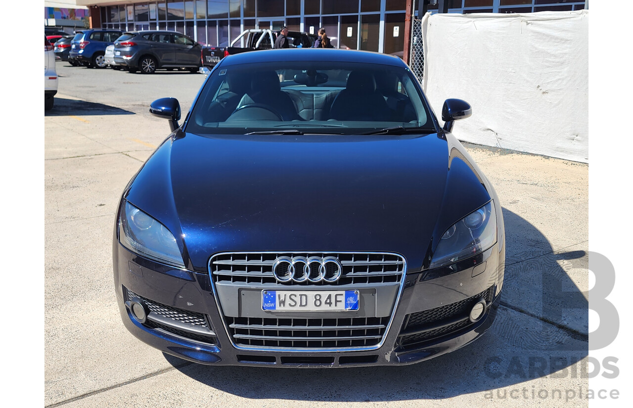 01/2008 Audi TT 2.0 TFSI 8J 2d Coupe Blue 2.0L