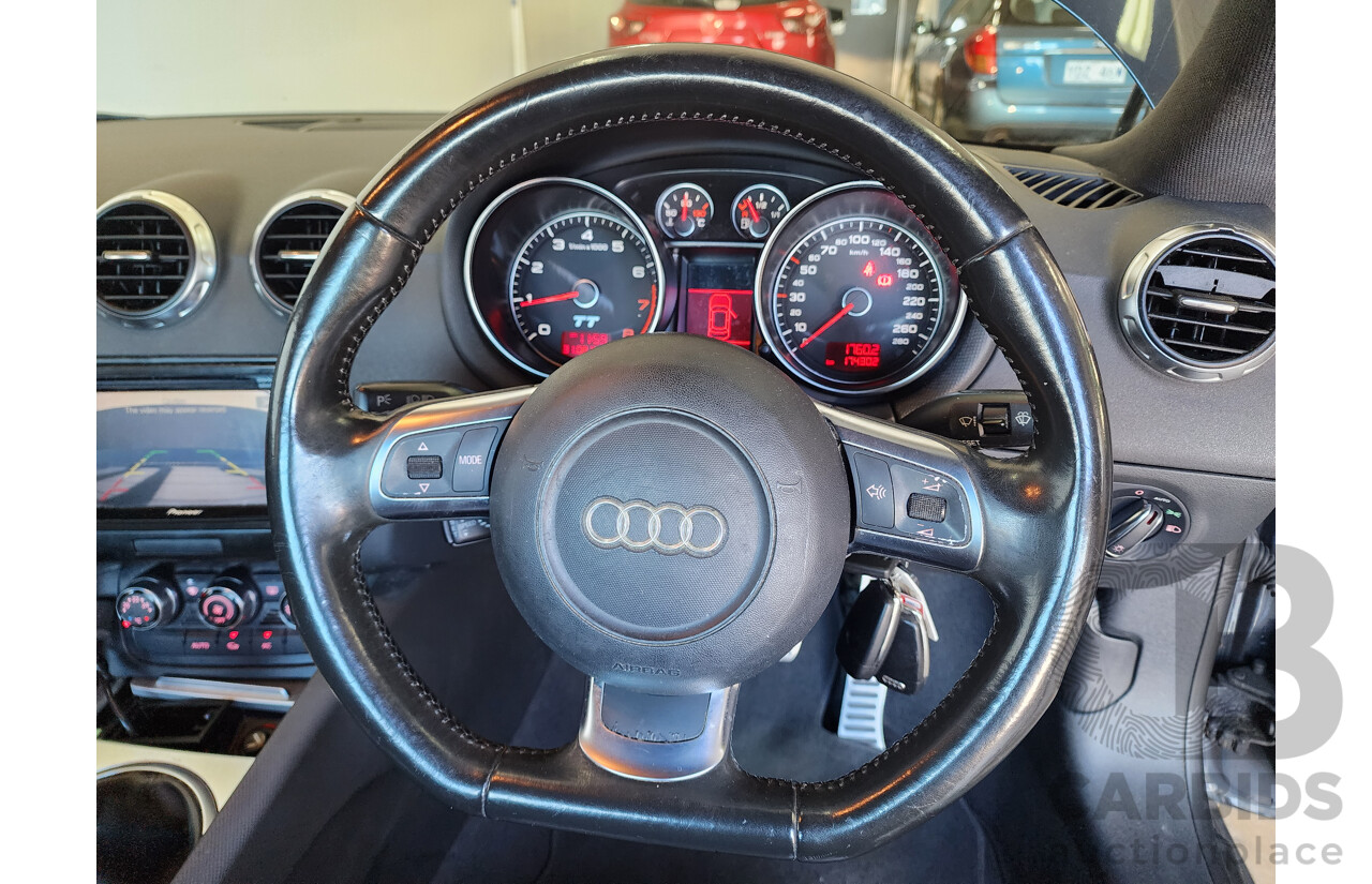 01/2008 Audi TT 2.0 TFSI 8J 2d Coupe Blue 2.0L
