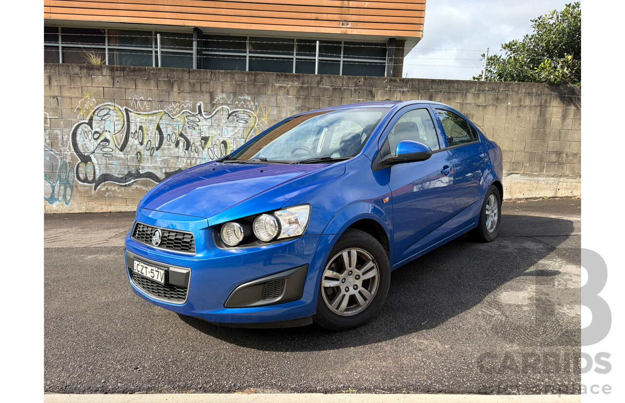 07/2015 Holden Barina CD FWD TM MY16 4D Sedan Blue 1.6L