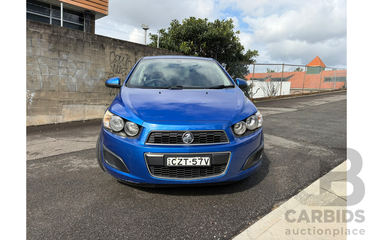 07/2015 Holden Barina CD FWD TM MY16 4D Sedan Blue 1.6L